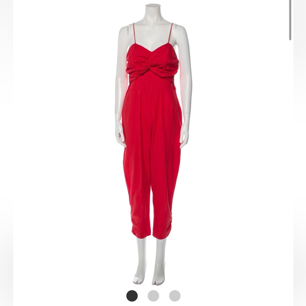 FARM Rio Red Jumpsuit - Picture 3 of 16